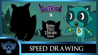 Speed Drawing: Happy Tree Friends Fanon - Servy | Mobebuds Style