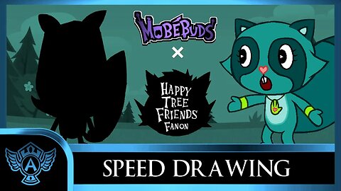 Speed Drawing: Happy Tree Friends Fanon - Servy | Mobebuds Style