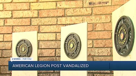 American Legion Post 131 Vandalized
