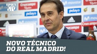 REAL MADRID anuncia NOVO TÉCNICO e surpreende! Conheça!