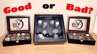 Jins & Vico Watch Winder Box Review ➕ Steeldive SD1953 Mod Update ⌚ #HWR