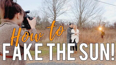 FLASH PHOTOGRAPHY: How to FAKE Golden Hour (EASY Flash Tutorial for Beginners)