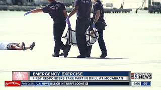 McCarran Airport drill simulates plane that crashed with drone