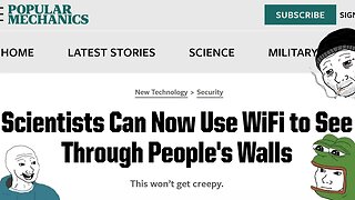 🌐Scientist Discover Tech to Watch People in there Home using Dense Pose & WIFI📶