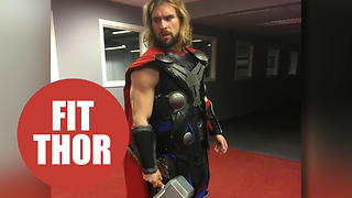 Super-buff personal trainer defies cystic fibrosis odds to transform into real-life Thor