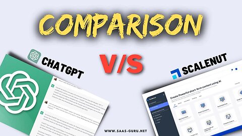 Scalenut vs ChatGpt - Which one Better?