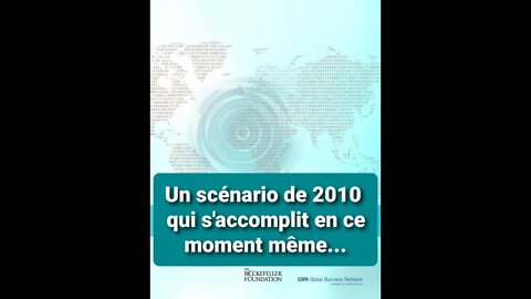 un scénario de 2010 qui s'accomplit en ce moment même