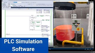 PLC Programming Simulation Software with Studio 5000 | Mixer Tank Using