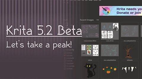 A sneak peak at Krita 5.2!!