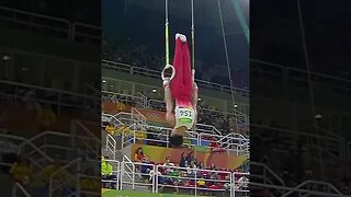 Kohei Uchimura 🇯🇵 Rings - Rio Olympics 2016 #shorts