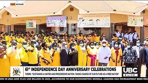 PRESIDENT MUSEVENI OFFICIALLY LAUNCHES KITGUM MAIN MARKET AMIDST THE 61st INDEPENDENCE CELEBRATIONS