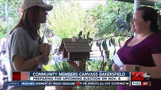 Community members canvass Bakersfield alongside Tatiana Matta