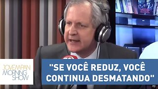 Augusto Nunes: "Se você reduz, você continua desmatando" sobre Renca