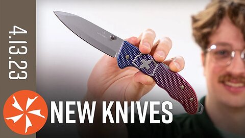 New Knives for the Week of April 13th, 2023 Just In at KnifeCenter.com