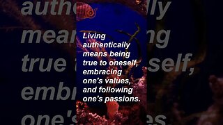 What does it mean to live authentically? #shorts #mindselevate #expandyourmind #unleashyourpotential