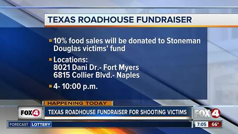 Texas Roadhouse fundraiser for Parkland school shooting victims