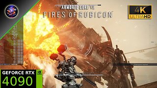 ARMORED CORE VI FIRES OF RUBICON | RTX 4090 | 4K Max Settings 120 FPS | Ryzen 7 5800X3D