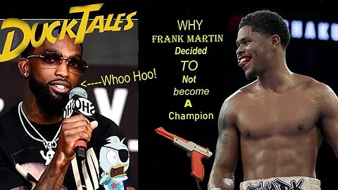 (The Fumble!) Frank Martin Scared of Shakur Stevenson or just not in Charge? Are Politics at play?