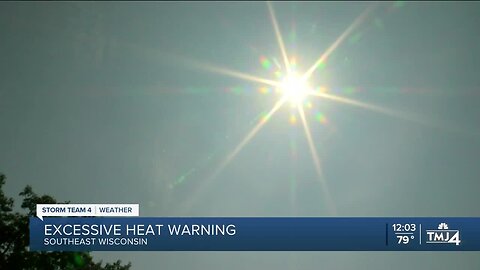 Excessive heat warning Thursday