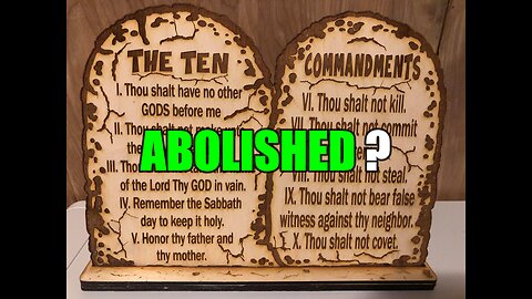 Christians who ONLY BELIEVE in two COMMANDMENTS are LOST