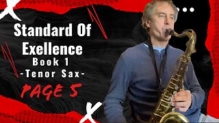Standard Of Excellence Book 1 for TENOR Sax Page 5