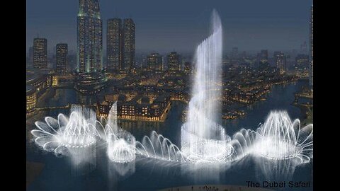 Dubai Burj Khalifa Live water Dancing Show