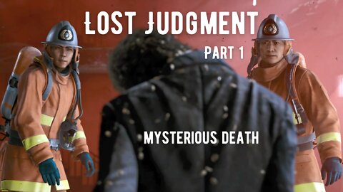 Lost Judgment Part 1 - Mysterious Death