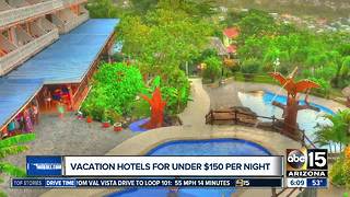Vacation hotels for under $150 per night