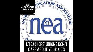 [Daily Show] 1. Teachers' Unions Don't Care About Your Kids