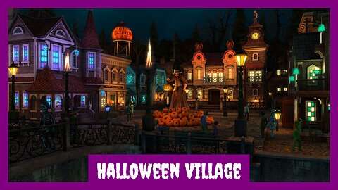 Halloween Village Screensaver [3Planesoft]