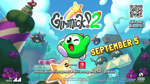 Gimmick 2 September 3rd,2024 Release Date trailer [Nintendo Switch and Playstation 4]