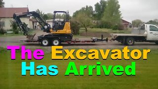 No. 650 – Excavator Arrival And First Day's Work