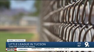 Tucson-area little league teams prepare for fall season with COVID-19 precautions
