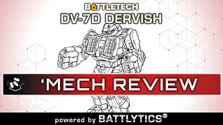 Dervish: Battlytics | Mercenaries Kickstarter | BattleTech Mech Review | Clan Invasion