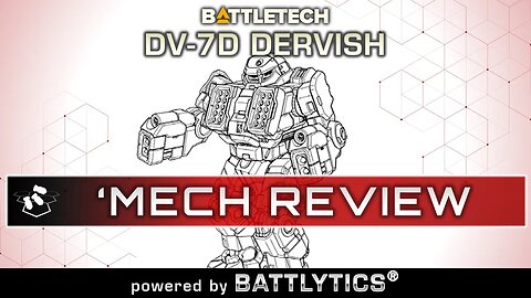 Dervish: Battlytics | Mercenaries Kickstarter | BattleTech Mech Review | Clan Invasion
