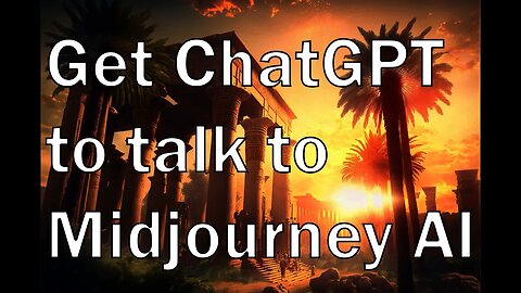 ChatGPT & Midjourney AI integration tutorial