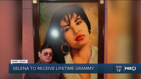 Selena to receive Lifetime Grammy
