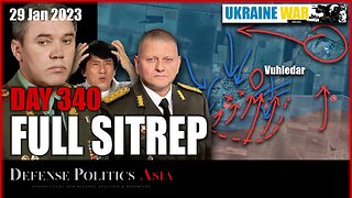 [ Ukraine SITREP ] Day 340 (29/1): Vuhledar in multiverse; fighting around Kurdyumivka & Ozarianivka