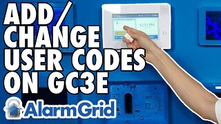 Adding or Changing User Codes on a 2GIG GC3e