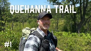 Solo Backpacking in a Heat Wave - Quehanna Trail Part 1