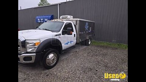 2013 Ford F450 Lunch Serving Canteen Food Truck w/ Thermo King Refrigeration & BRAND NEW ENGINE