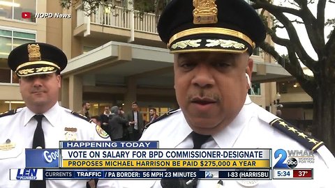 Board to vote on 275K salary for the next Baltimore Police Commissioner
