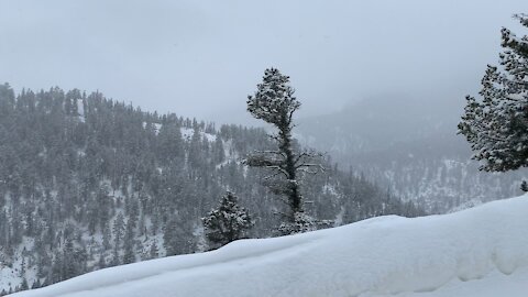 Snowy Mountaintop cruise