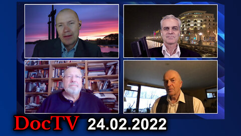 Doc-TV LIVE 24.02.2022 Krig i øst, krise etter krise i vest
