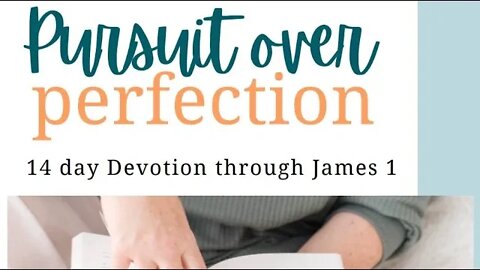 Tammy Bartels-Pursuit Over Perfection!