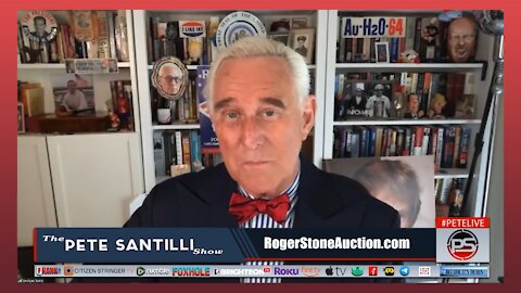 Roger Stone & Brandon Howse Join Pete For The Live Auction