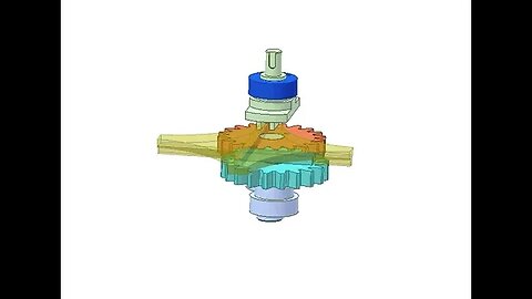 3355 Reductor with gears of equal number of teeth 3