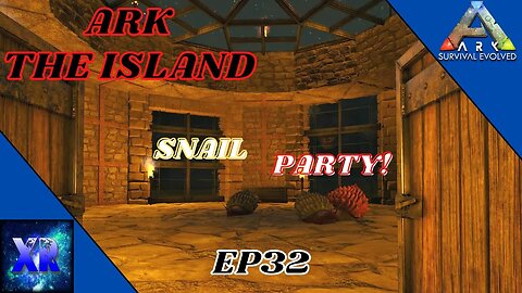 Snail oasis garden build! - Ark The Island [E32]