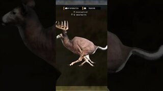 GLOCK vs Stampeding 💎 Whitetail - theHunter: Call of the Wild Diamond #shorts