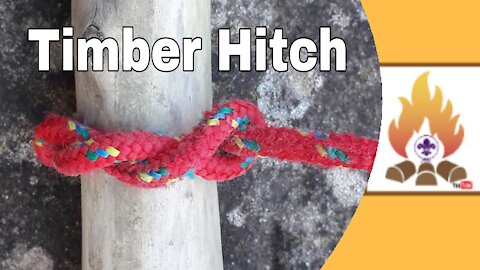 How to tie a Timber Hitch